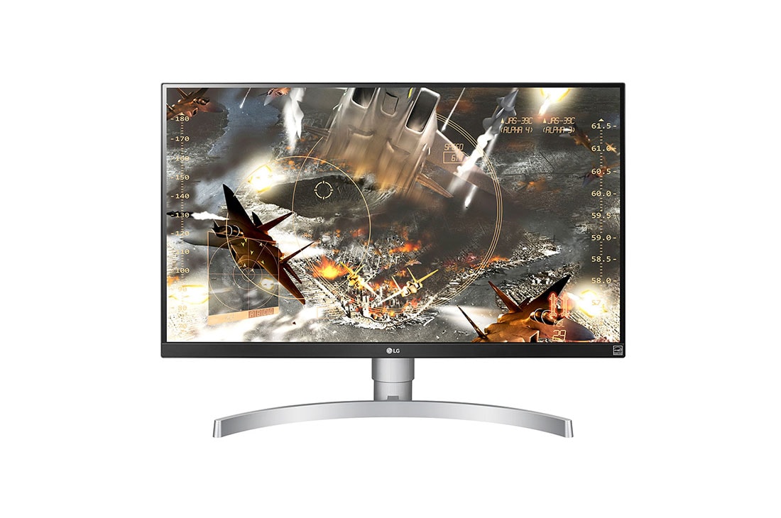 LG Monitor LED IPS UHD 4K Class 27'' con HDR 400 (27'' Diagonal) y VESA Display HDR 400 (27'' Diagonal), 27UL650-W