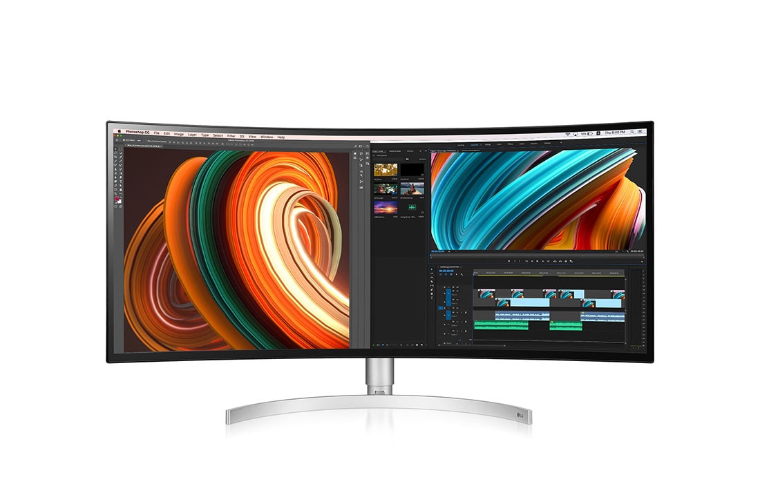 LG Monitor UltraWide? 34'' Curvo QHD (3440 x 1440) Nano IPS, 34WK95C-W