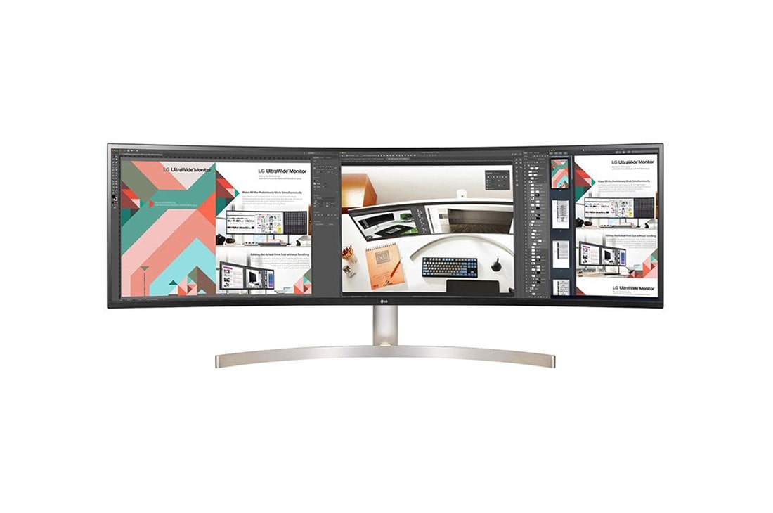 LG Monitor LED curvo de LG 49WL95C-W de 49 pulgadas 32:9 UltraWide Dual QHD IPS con HDR 10, 49WL95C-WE, 49WL95C-WE