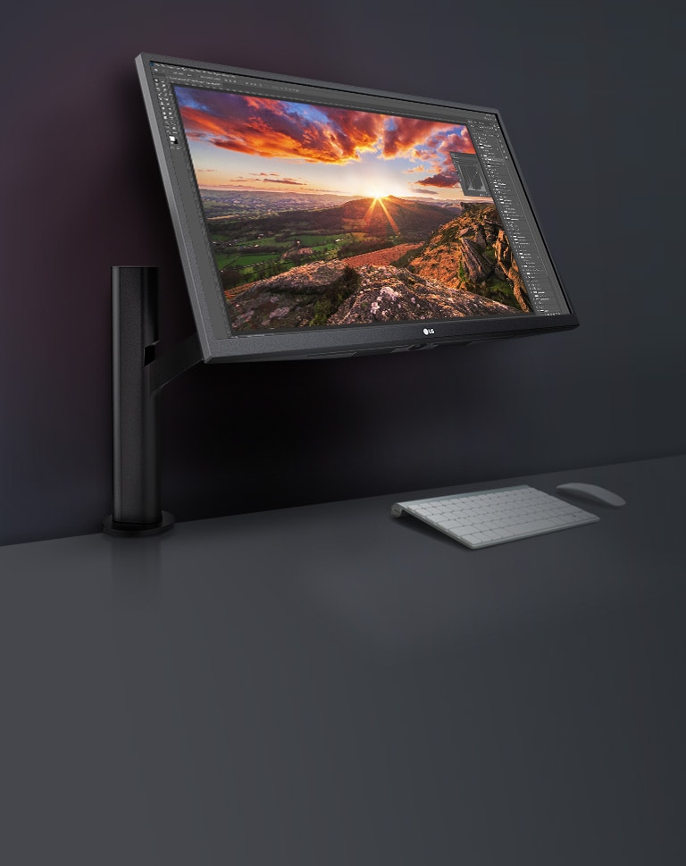 Ergonomía del monitor LG UHD: Dise?ado a tu alrededor