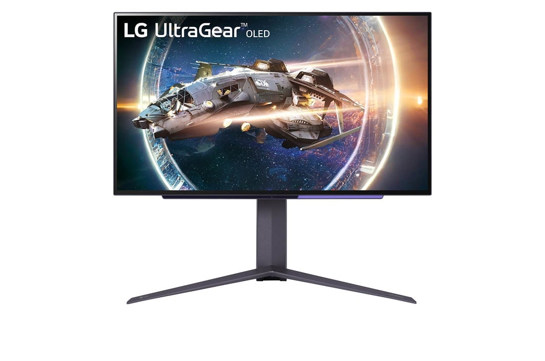LG Monitor OLED QHD Gaming 27'' UltraGear?, Vista Frontal, 27GR95QE-B