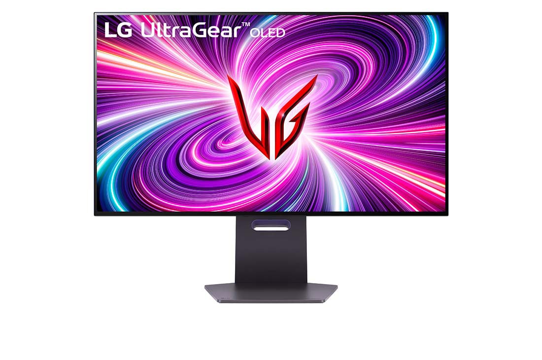 LG Monitor para juegos OLED UltraGear? de 32'' con modo dual y sonido de píxel, Front view, 32GS95UE-B