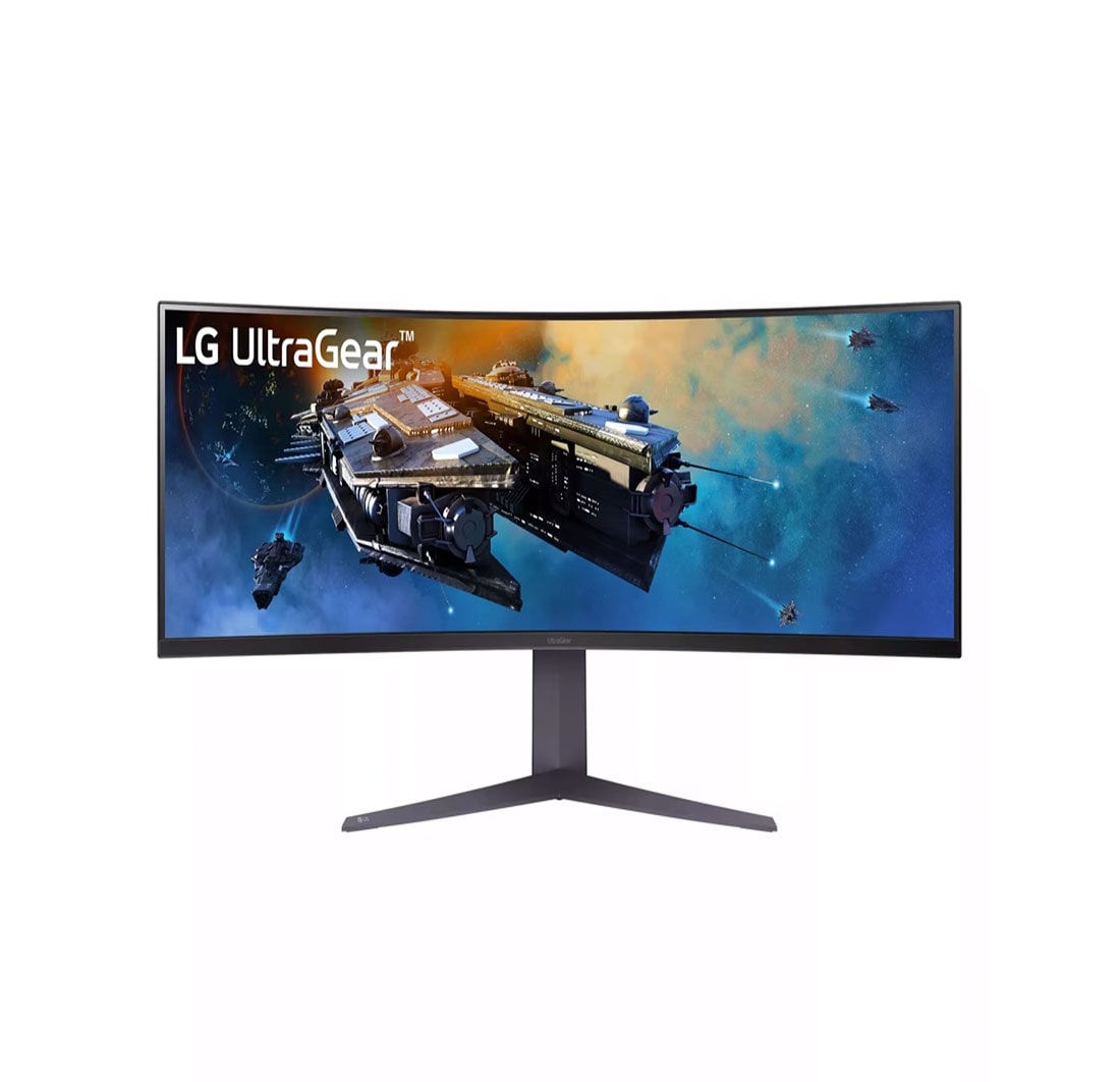 LG Monitor curvo para juegos UltraGear? QHD de 45'' y 200 Hz con resolución VESA DisplayHDR? 600, 45GR65DC-B