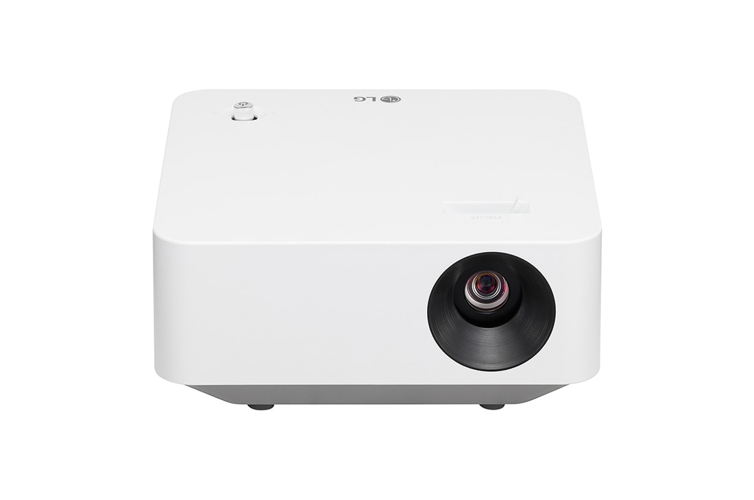 LG Proyector FHD CineBeam webOS Tama?o compacto control remoto simple , Vista frontal, PF510Q