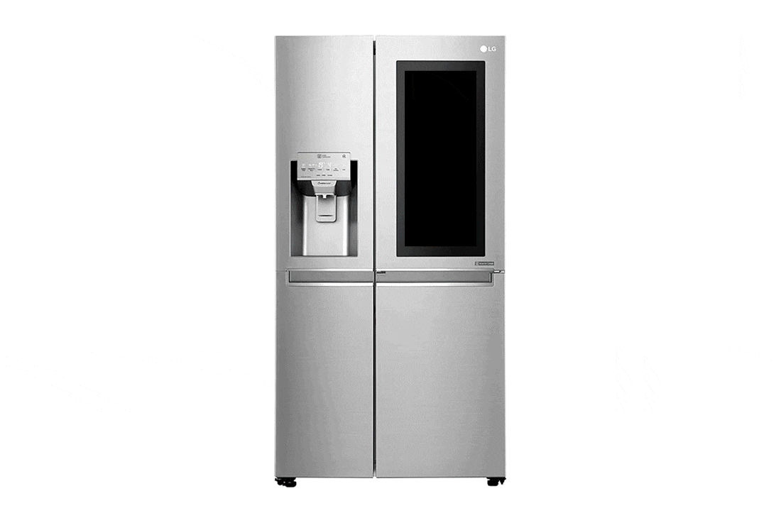 LG 24 p? |InstaView? Door-in-Door?|Side by Side |Hygiene Fresh? |Compresor linear inverter |Noble Steel |ThinQ? (Neto: 22 p?), LS65SXN