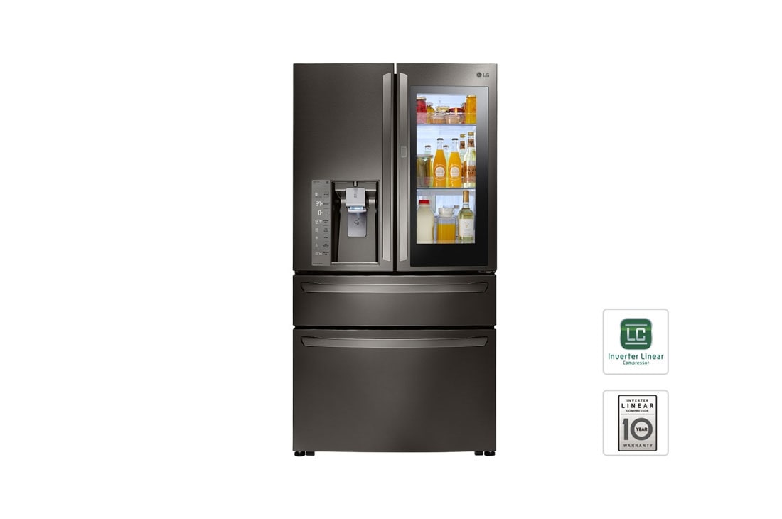 LG Instaview Door-In-Door? 31cuft de capacidad con Compresor Lineal inverter, GM84SXDB