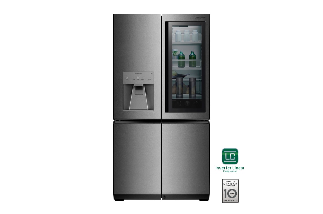 LG 34 p? |InstaView? Door-in-Door?| Smart wi-fi |Compresor linear inverter| Textured Steel |ThinQ? , LUPXS3186N