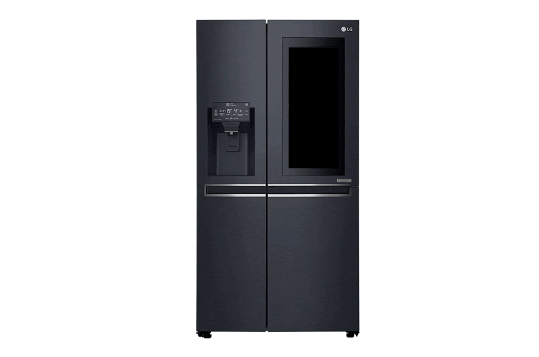 LG 24 p? |InstaView? Door-in-Door?|Side by Side |Hygiene Fresh? |Compresor linear inverter |Matte Black Steel |ThinQ? (Neto: 22 p?), LS65SXT