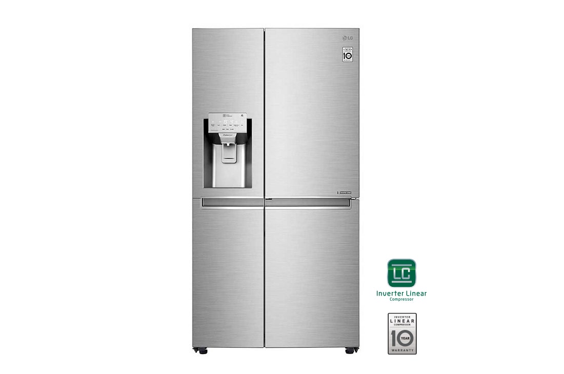 LG 28 p? |Door-in-Door?| Side by Side |Multi Air Flow? |Compresor linear inverter |Acero Inoxidable |ThinQ? , LS74SDP