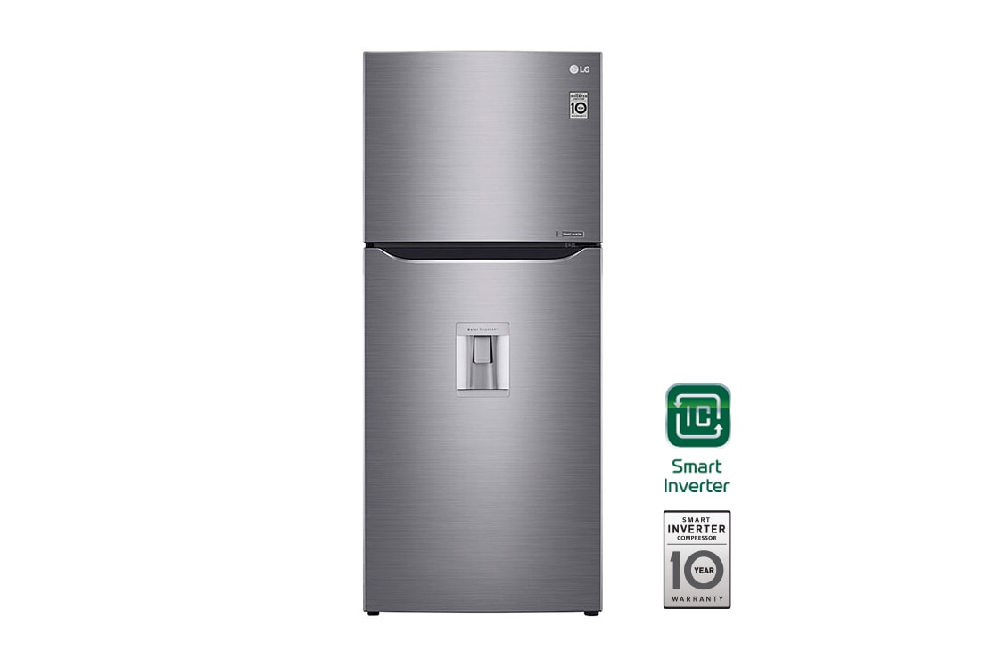 LG 15 p? |Top Freezer |Door Cooling+ |Smart Inverter|Acero Brillante |Smart Diagnosis? , GT40WDC