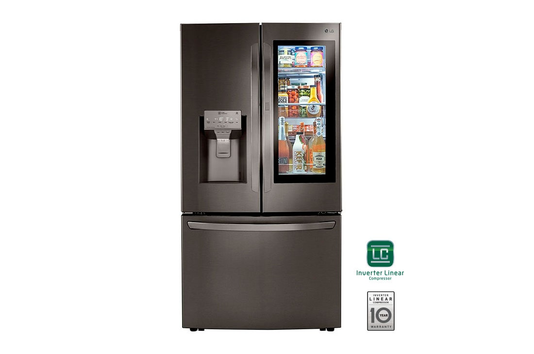 LG 32 p? |InstaView? Door-in-Door?|French Door|Craft Ice? |Compresor linear inverter | Black Stainless|ThinQ? (Neto: 30 p?), LM89SXD