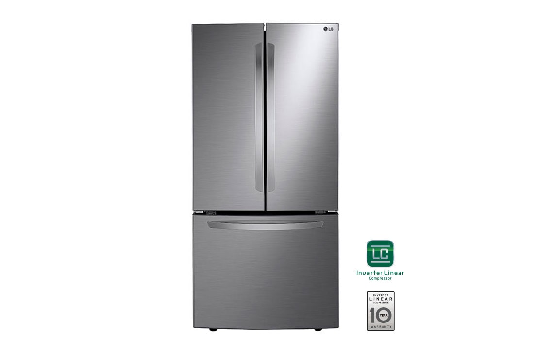 LG 25 p? | French Door | Slim SpacePlus? | Compresor lineal inverter | Plata platino | ThinQ?, LM65BGSK
