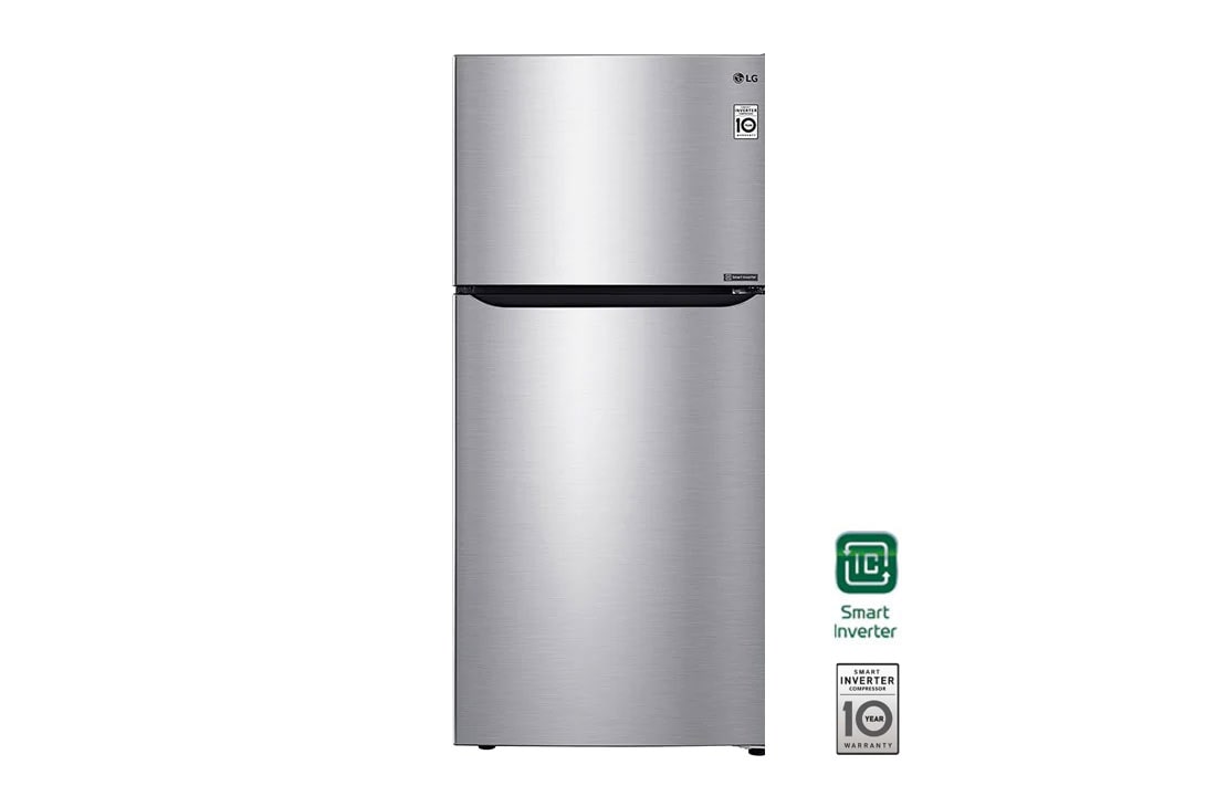 LG Refrigeradora Top Freezer 21p?(Gross)/19.5p?(Net) Smart Inverter? Smart Diagnosis?, GT57BPSX, GT57BPSX