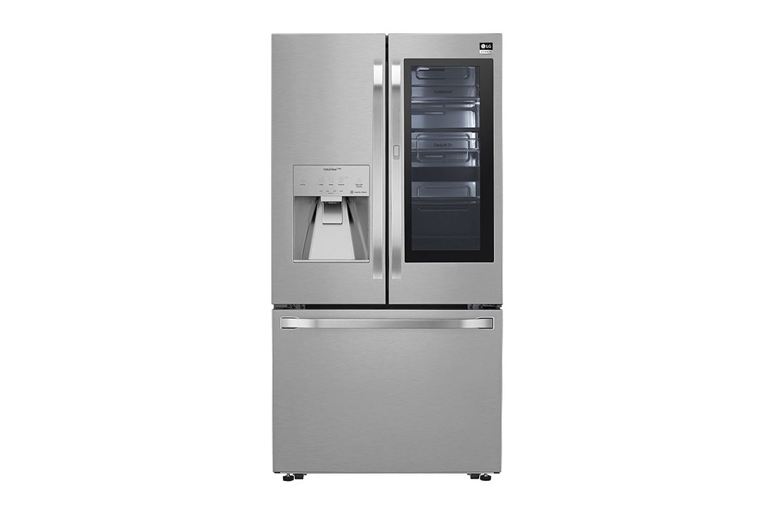LG STUDIO Refrigerador inteligente InstaView? Door-in-Door? 24 pies3 de gran profundidad con wi-fi y maquina de hielo Craft Ice?, SRFVC2406S, SRFVC2406S