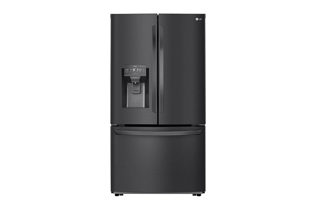 LG Refrigeradora French Door 28p3 (NET)/ 28p3 (Gross) Smart Inverter Multi Air Flow? ThinQ?, Refrigerador French Door Gran Capacidad 28 pies cúbicos con Dispensador de Agua y Hielos | Smart Inverter, GM78SGT