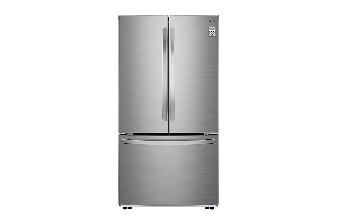 LG Refrigeradora French Door 29p3 (NET) /30p3 (Gross) LG GM78BGP Smart Inverter Multi Air Flow?, font view, GM78BGP