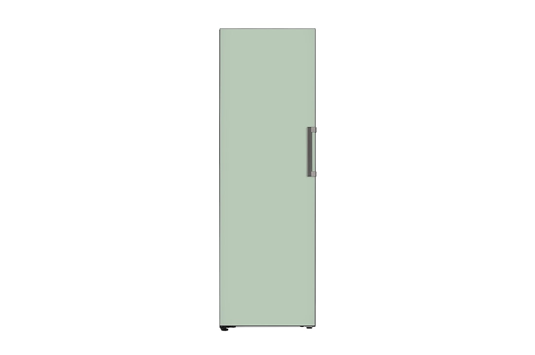 LG Congelador OBJET One Door 11.3p? (Net) / 11.3p? (Gross) Flat Door Smart Diagnosis? ThinQ? color Menta, Frontal VC34BQM, VC34BQM