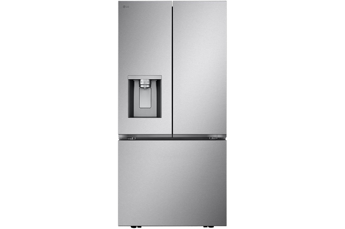LG Refrigerador French Door 25p? Smart Inverter ThinQ?, Front view of 578L Multi-door Refrigerator Stainless Steel with LinearCooling? and Slim Spaceplus? Ice System, VF25LNIBB