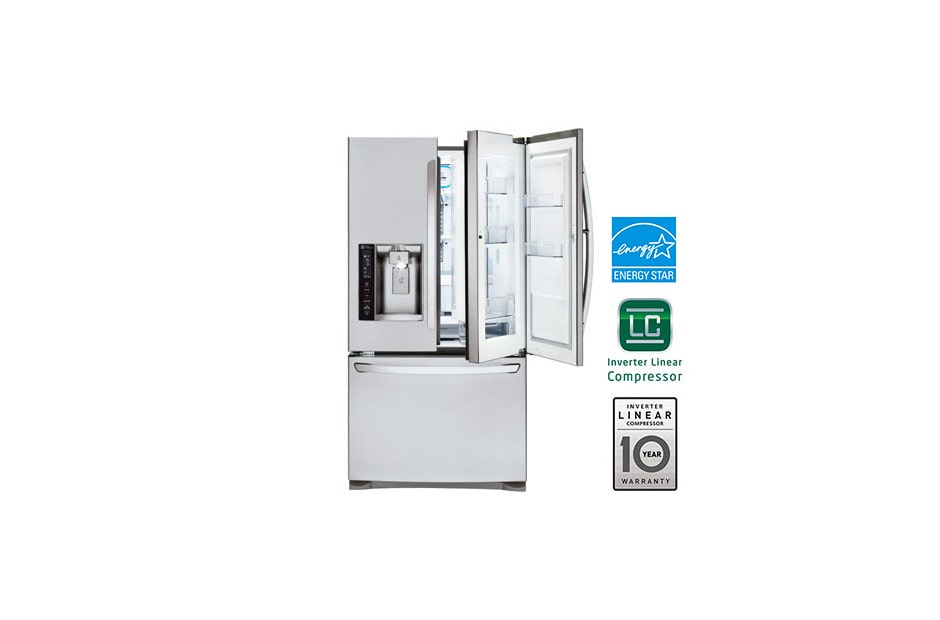 LG Refrigerador | Door in Door | Inverter Linear Compressor | Capacidad 27 pies | Disponible en Puerto Rico, LFXS27566S