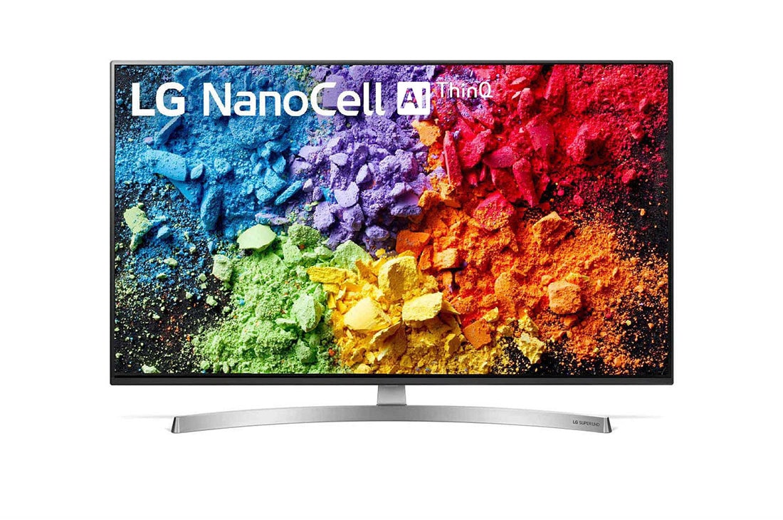 LG TV 55'' | NanoCell TV | Ultra HD | UHD 4K SMART TV | Amplio angulo de Vision | Procesador α7 | ThinQ? AI | Resolución 4K HDR tipo Cine | Pantalla tipo Cine, 55SK8500PSA