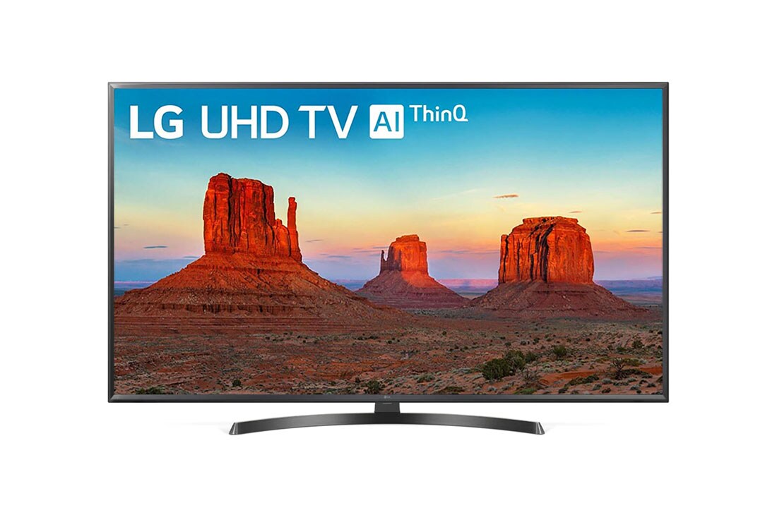 LG TV 65'' | UHD 4K SMART TV | Ultra HD LED | Procesador α5 | ThinQ? AI | 4K HDR Activo | Verdadera Precisión del Color | Sonido Ultra Envolvente, 65UK6350PSC, 65UK6350PSC