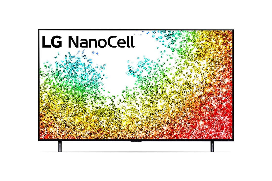 LG  LG NanoCell 65'' NANO95 8K Smart TV con ThinQ AI (Inteligencia Artificial), α9 Gen4 AI Processor 8K, AI 8K Upscaling, Vista frontal del televisor LG NanoCell, 65NANO95SPA