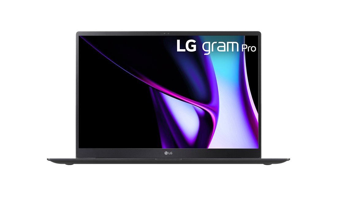 LG gram pro 16寸超薄筆記本/Pro-grade visuals/16:10防眩光IPS顯示屏/Intel? Core? Ultra 7處理器, Front view, 16Z90SP-G.AL78C