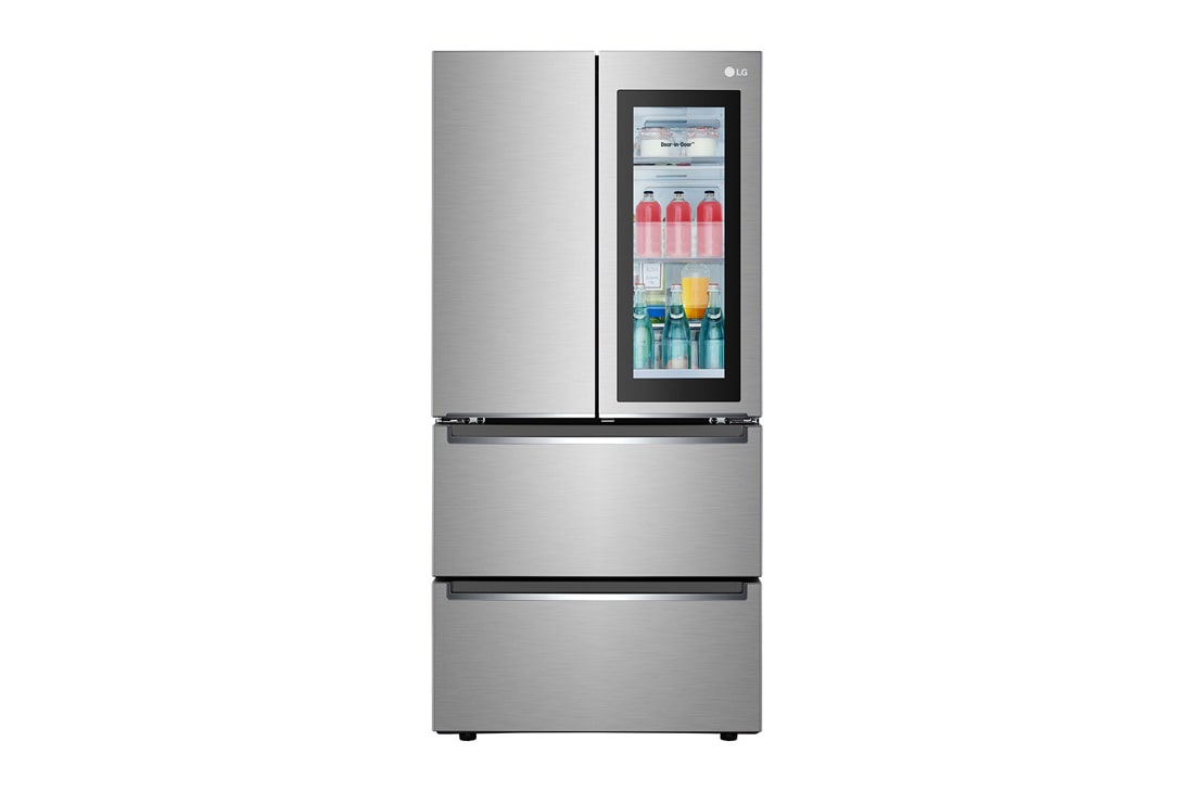 LG 541L 敲一敲門中門冰箱 法式多門 鈦空銀, F532MPZ71B