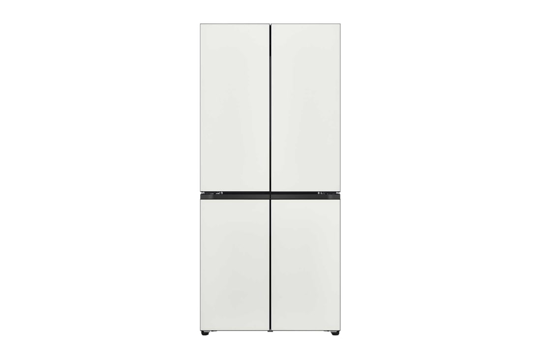 LG 507L 十字四門冰箱 凝脂白, F554GTWB7B