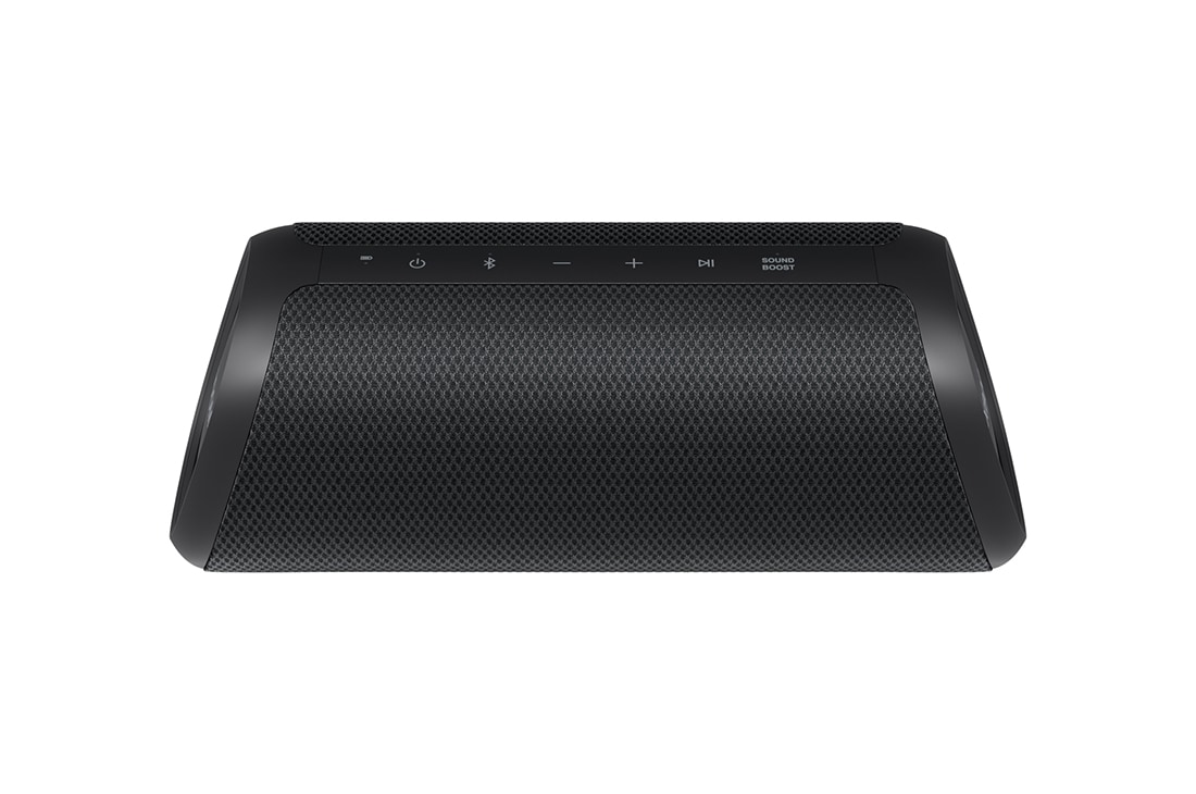 LG XBOOM Go XG7QBK, 30 度角正面視圖, XG7QBK