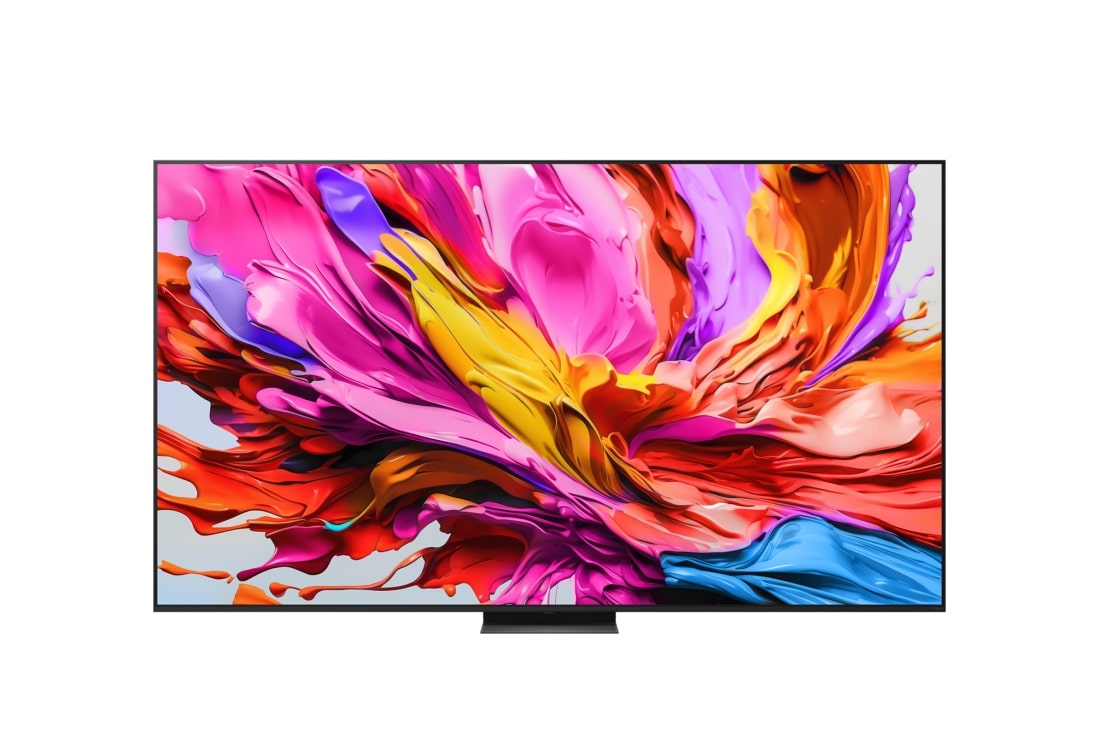 LG 100英寸 LG QNED evo AI QNED86 4K 智能電視, 正面圖, 100QNED86AC