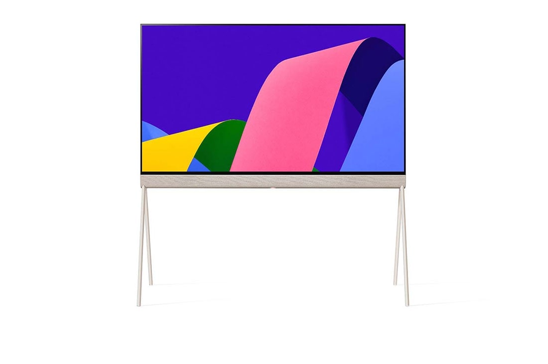 LG OLED | Objet Collection 奐然? Posé, Posé正面視圖。, 55LX1QPCA
