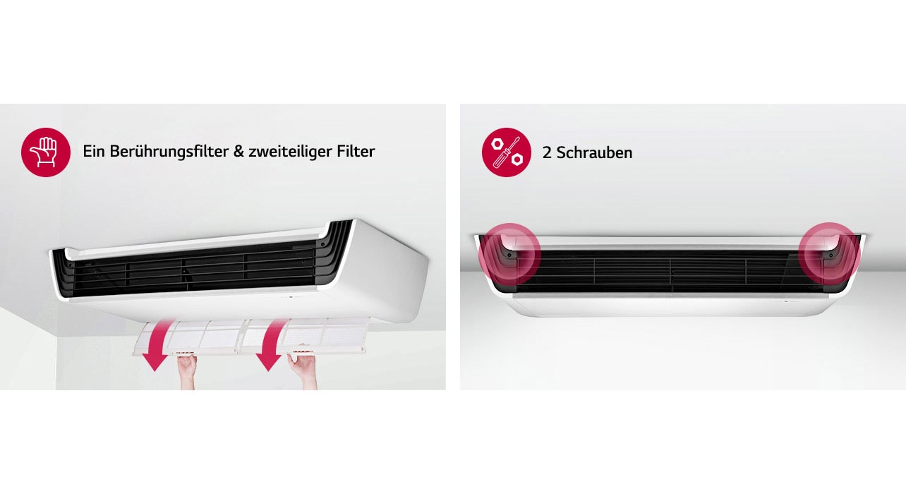 Einfache Installation und Wartung1