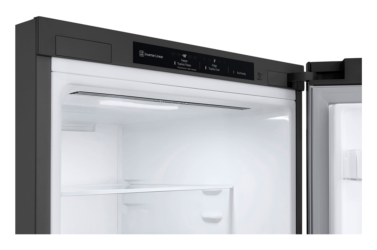 LG Kühl-Gefrierkombination | 384 Liter Nutzinhalt | Total No Frost | DoorCooling+? | LINEARCooling | FRESHConverter? | LG GBP62PZNBC, GBP62PZNBC