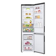 LG Kühl-Gefrierkombination | 384 Liter Nutzinhalt | Total No Frost | DoorCooling+? | LINEARCooling | FRESHConverter? | LG GBP62PZNBC, GBP62PZNBC