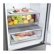 LG Kühl-Gefrierkombination | 384 Liter Nutzinhalt | Total No Frost | DoorCooling+? | LINEARCooling | FRESHConverter? | LG GBP62PZNBC, GBP62PZNBC