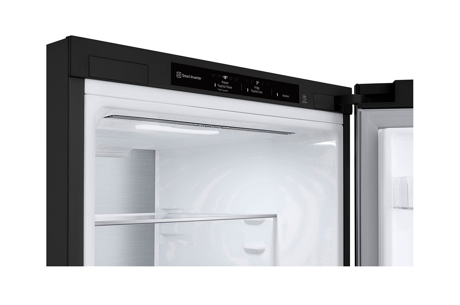 LG Kühl-Gefrierkombination | 387 Liter Kapazit?t | 111 kWh/a | 2030 mm H?he | Essence Black Steel | GBV7280AEV, GBV7280AEV