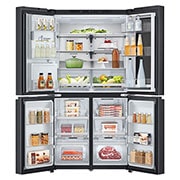 LG Multi Door mit InstaView? | Eis-, Crushed Ice- und Wasserspender | 638 Liter Kapazit?t | ?Energieeffizienzklasse ?E? | Festwasseranschluss | GMG960EVJE, GMG960EVJE