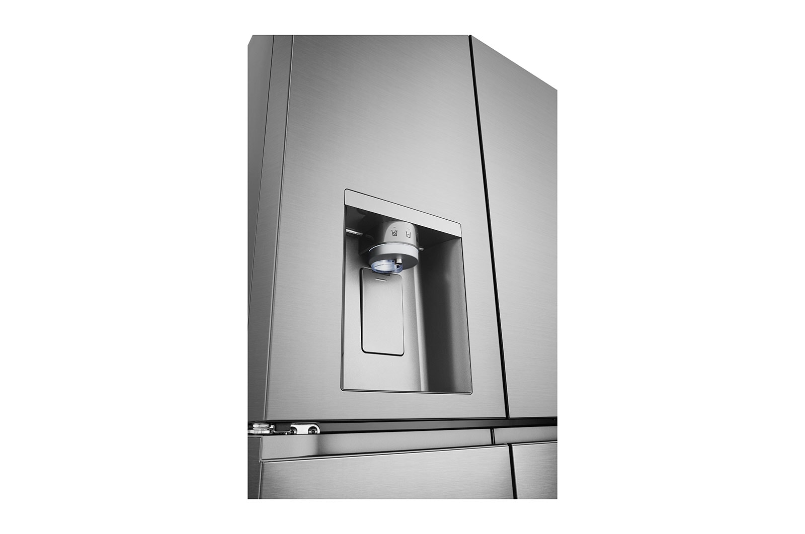 LG Mehrtüriger Kühlschrank, DoorCooling+? und ThinQ? Technologie, 508L Fassungsverm?gen, GML861PYPE