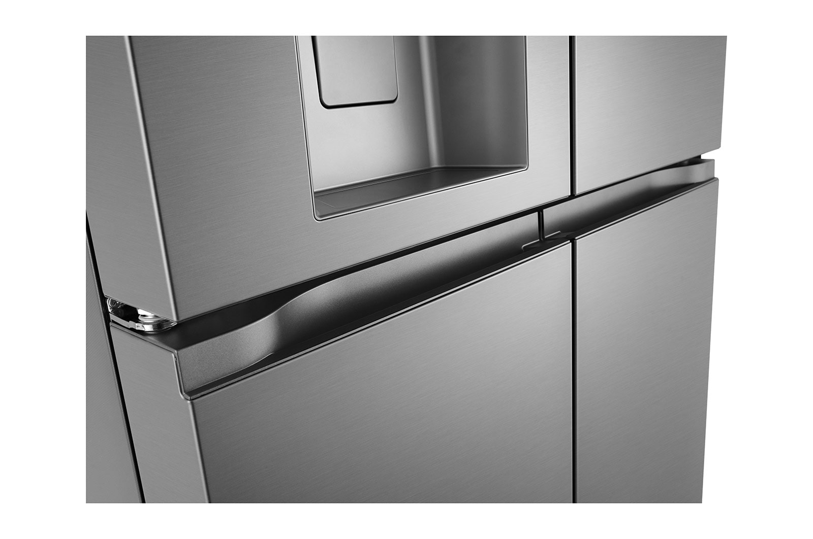 LG Mehrtüriger Kühlschrank, DoorCooling+? und ThinQ? Technologie, 508L Fassungsverm?gen, GML861PYPE