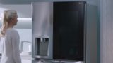 LG Side-by-Side mit InstaView Door-in-Door ? | Eis-, Crushed Ice- und Wasserspender | 635 Liter Kapazit?t | Shiny Steel | LG GSXV91BSAE, GSXV91BSAE