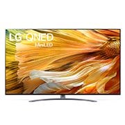 Vorderansicht des LG QNED TV