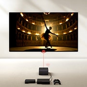LG Weltweit erster vollkommen kabelloser LG OLED evo AI M4 TV mit 4K 144Hz Video- und Audioübertragung, 83?Zoll , OLED83M49LA