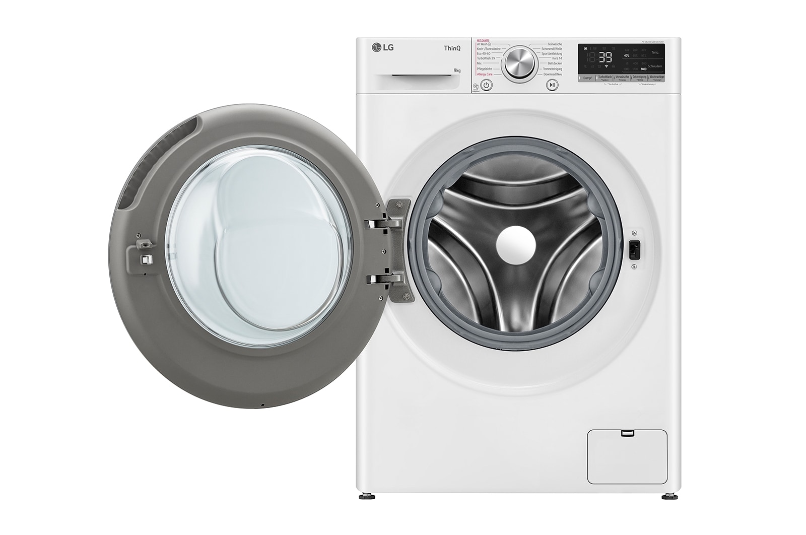 LG Waschmaschine | 9 kg | EKK A | AI DD? | 1400 U./Min | Steam | TurboWash? 360° | F4WR7091 , F4WR7091