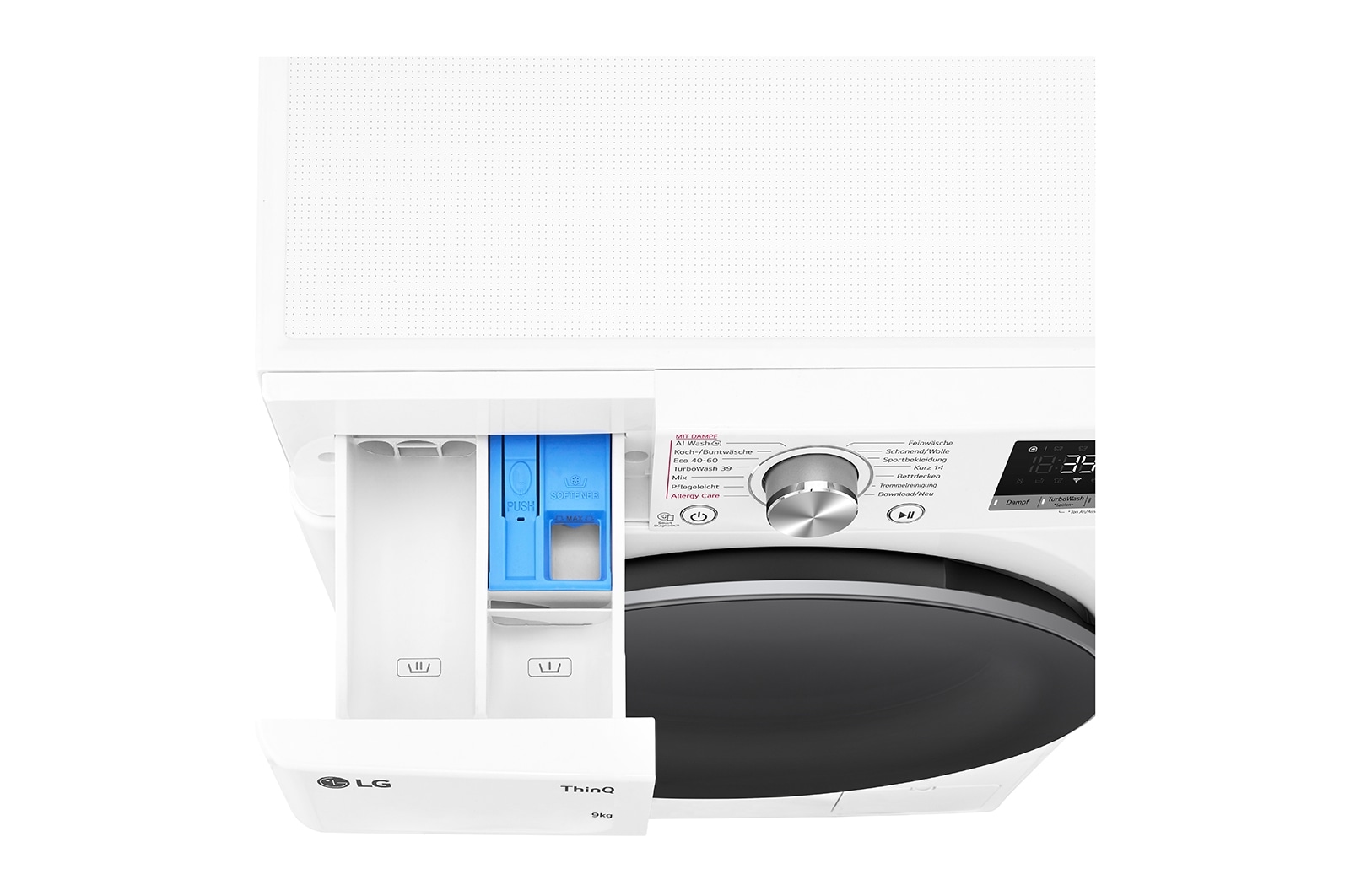 LG Waschmaschine | 9 kg | EKK A | AI DD? | 1400 U./Min | Steam | TurboWash? 360° | F4WR7091 , F4WR7091