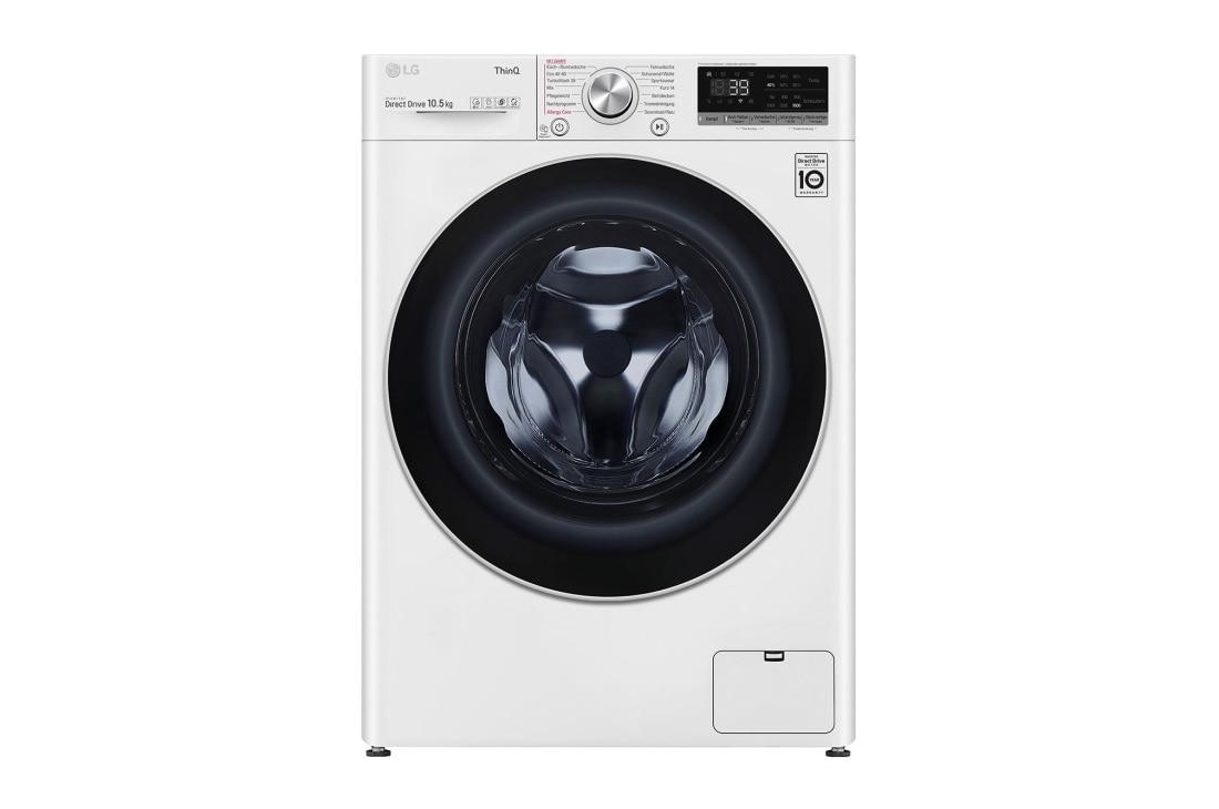 LG Waschmaschine | 10.5 kg | AI DD? | Steam? | TurboWash? | Aqualock | Neue Wohlfühl-Trommel | LG F6WV710P1, F6WV710P1