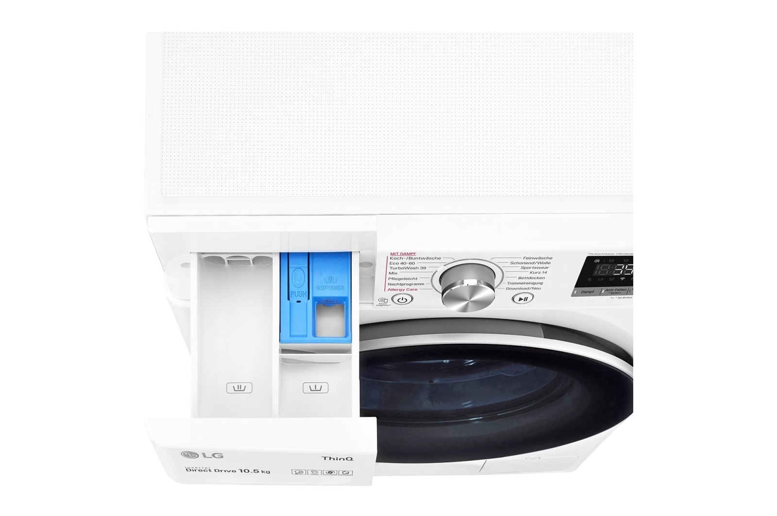 LG Waschmaschine | 10.5 kg | AI DD? | Steam? | TurboWash? | Aqualock | Neue Wohlfühl-Trommel | LG F6WV710P1, F6WV710P1