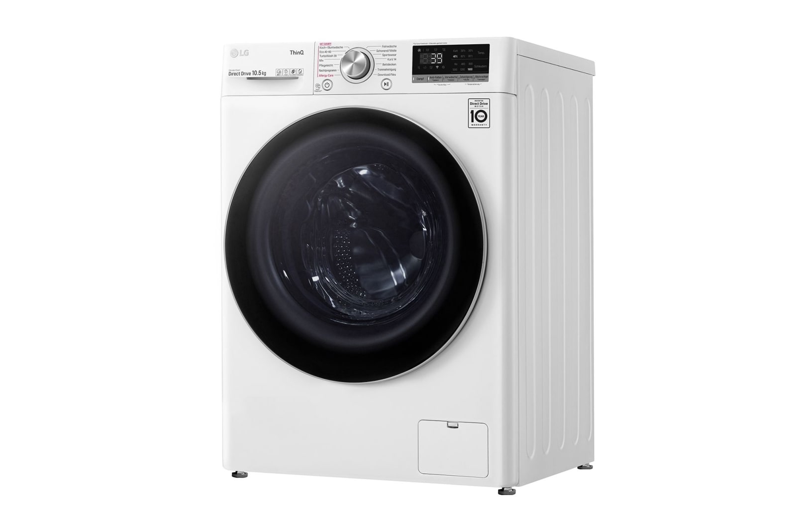 LG Waschmaschine | 10.5 kg | AI DD? | Steam? | TurboWash? | Aqualock | Neue Wohlfühl-Trommel | LG F6WV710P1, F6WV710P1