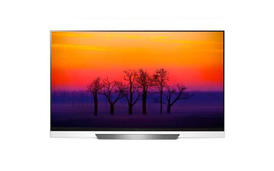 LG OLED E8 TV auf wei?em Hintergrund 
