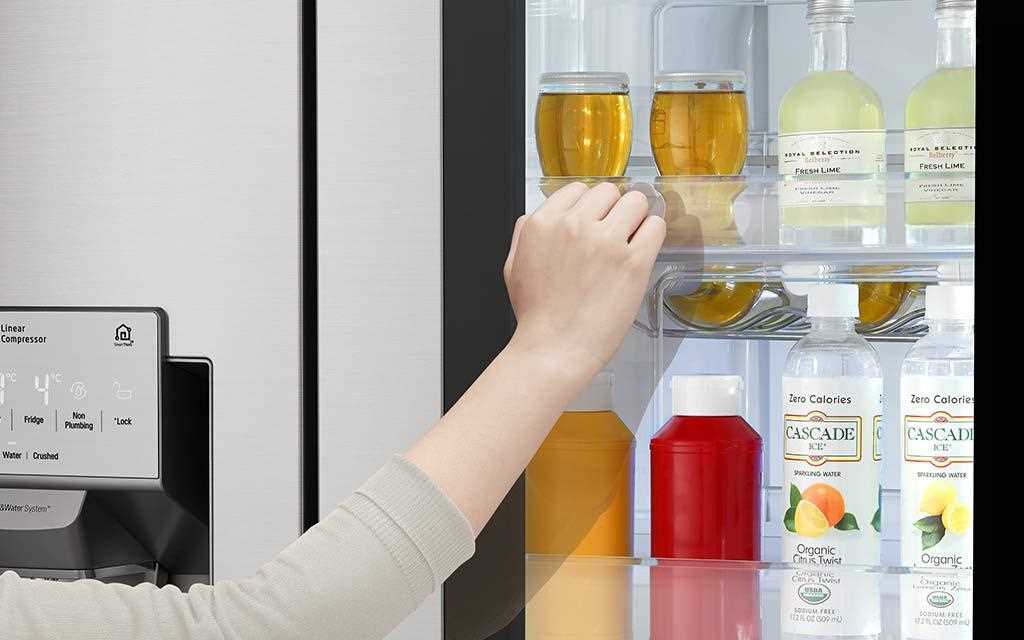 Knock twice, see inside! The all new LG InstaView Door-in-Door?